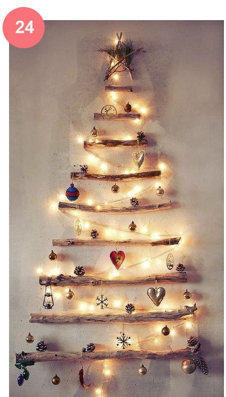 Árvore de Natal criativa