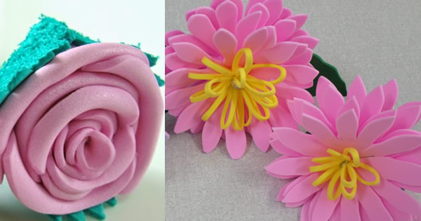 Flores de EVA - Vários Modelos Pra Você Fazer - artesanato.com