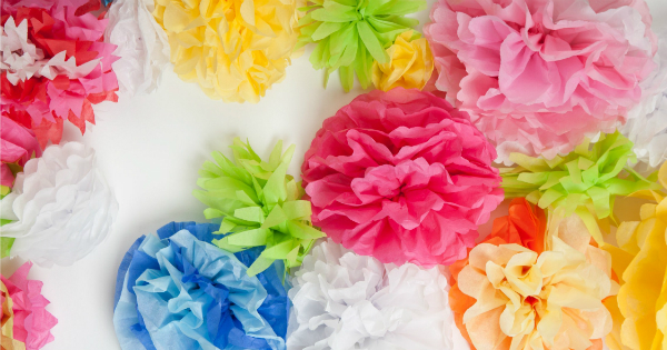 23 Ideias Criativas de Decoração com Papel Crepom 23 Ideias Criativas de Decoração com Papel Crepom